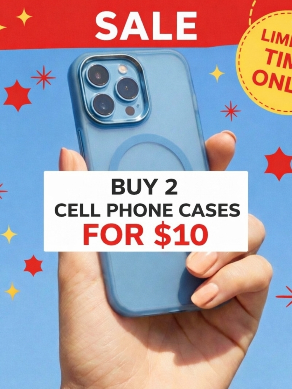 Buy 2 Cases For $10